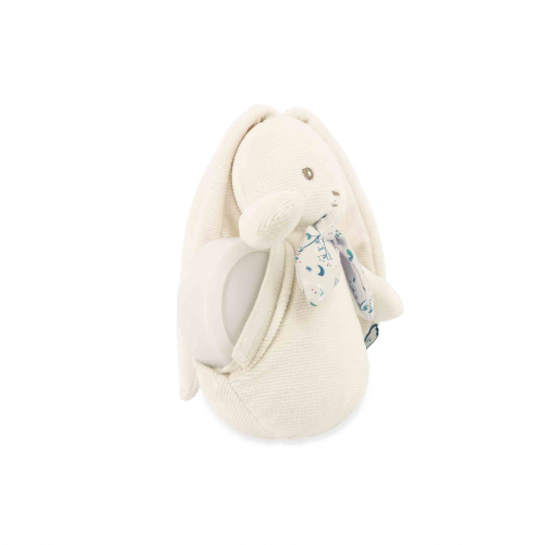 Luce notturna in peluche coniglietto crema