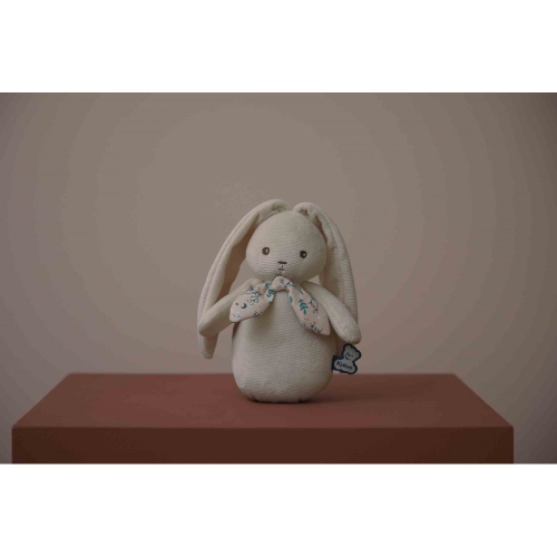 Luce notturna in peluche coniglietto crema