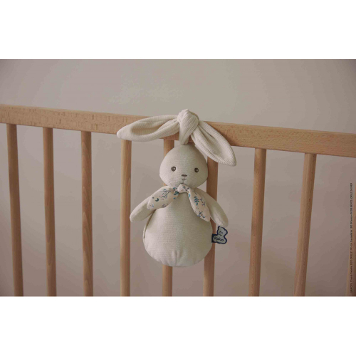 Luce notturna in peluche coniglietto crema