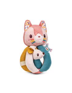 Sonaglio con manici Jeanne il gatto | Lilliputiens 2