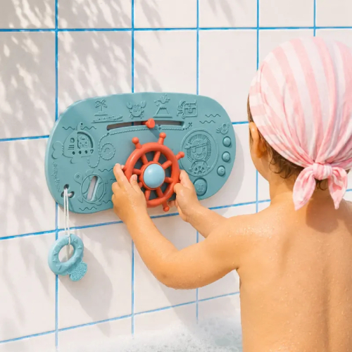 Pannello da bagno nave pirata | Lilliputiens