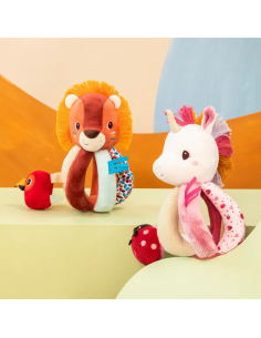 Sonaglio con manici Lena l’unicorno | Lilliputiens 2