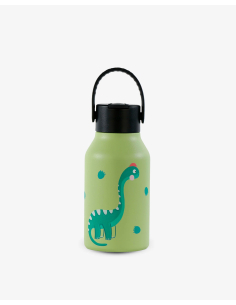 Borraccia termica in acciaio inox 350 ml con cannuccia coperta -Braquiosaurus