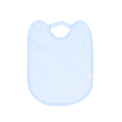 Bavaglino in spugna plastificato con elastico - BLue