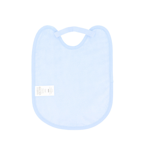 Bavaglino in spugna plastificato con elastico - BLue