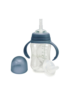 Tazza Transitional Sippy + Cannuccia con Peso 240ml - Deep Ocean