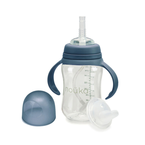 Tazza Transitional Sippy + Cannuccia con Peso 240ml - Deep Ocean