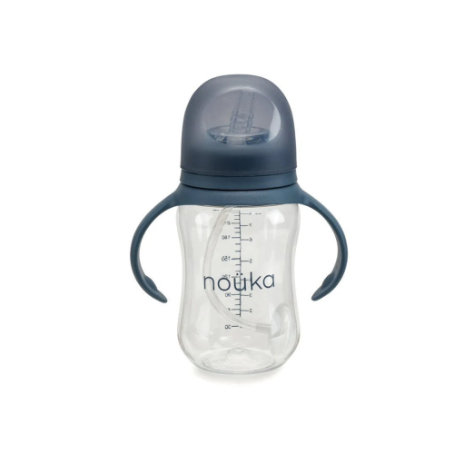 Tazza Transitional Sippy + Cannuccia con Peso 240ml - Deep Ocean