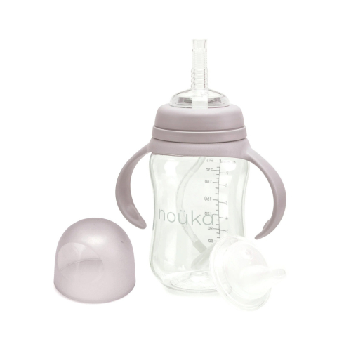 Tazza Transitional Sippy + Cannuccia con Peso 240ml - Bloom