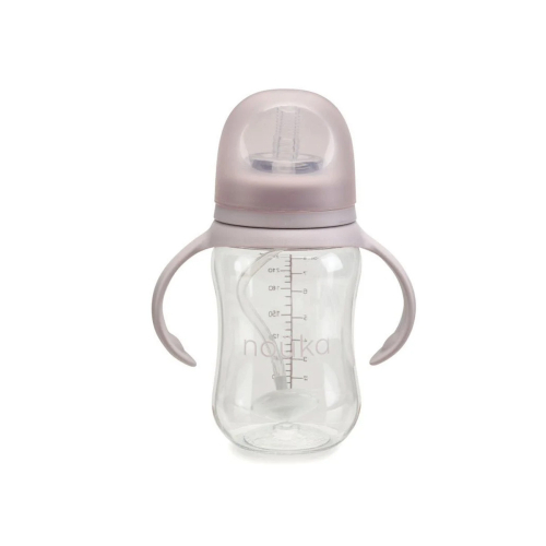 Tazza Transitional Sippy + Cannuccia con Peso 240ml - Bloom