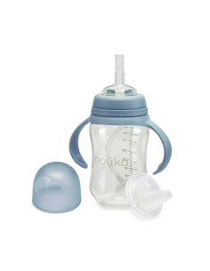 Tazza Transitional Sippy + Cannuccia con Peso 240ml - Wave