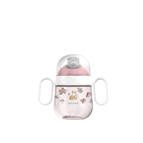 Bicchiere antigoccia con manici e beccuccio - 200 ml Fairy Garden