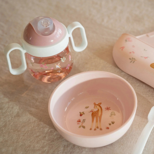 Bicchiere antigoccia con manici e beccuccio - 200 ml Fairy Garden