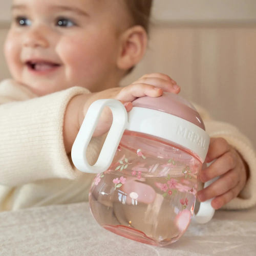Bicchiere antigoccia con manici e beccuccio - 200 ml Fairy Garden
