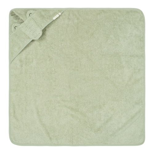 Telo bagno con cappuccio Coccodrillo 75×75 cm