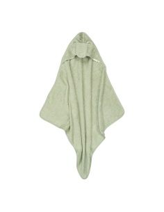 Telo bagno con cappuccio Coccodrillo 100×100 cm