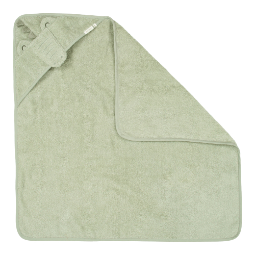 Telo bagno con cappuccio Coccodrillo 100×100 cm