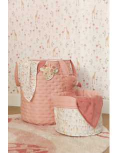 Set 2 mussole in cotone 70×70 cm – Blooming Safari 2