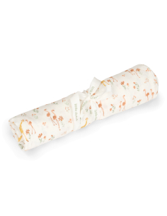 Mussola grande in cotone 120×120 cm – Blooming Safari