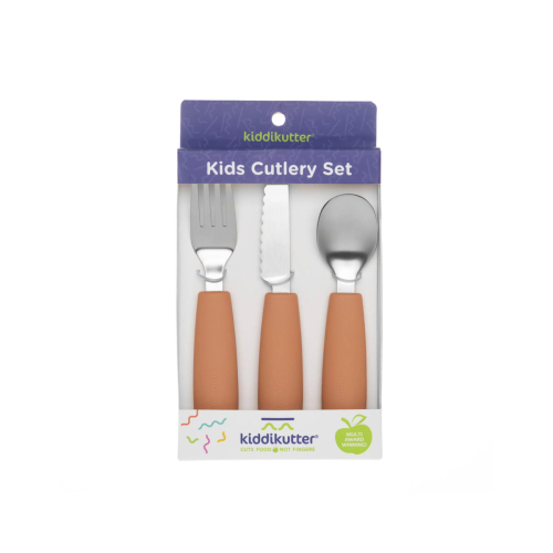 Set Posate Kiddikutter - Peach Fuzz