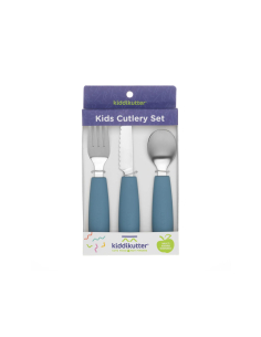 Set Posate Kiddikutter - Sky Blue 2