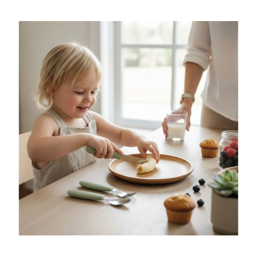 Set Posate Kiddikutter - Sage