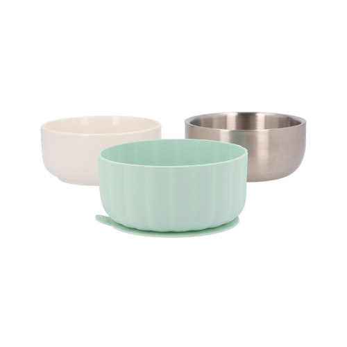 Ciotola in Ceramica con Protezione in Silicone Antiscivolo Sage