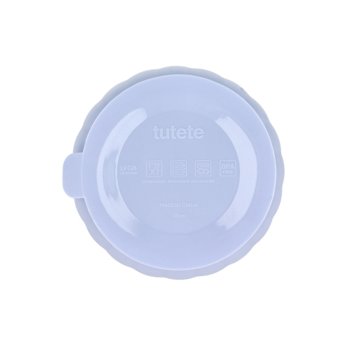 Ciotola in Ceramica con Protezione in Silicone Antiscivolo Powder Blue