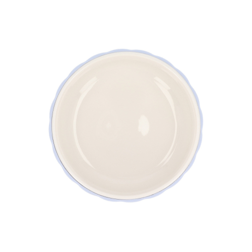 Ciotola in Ceramica con Protezione in Silicone Antiscivolo Powder Blue