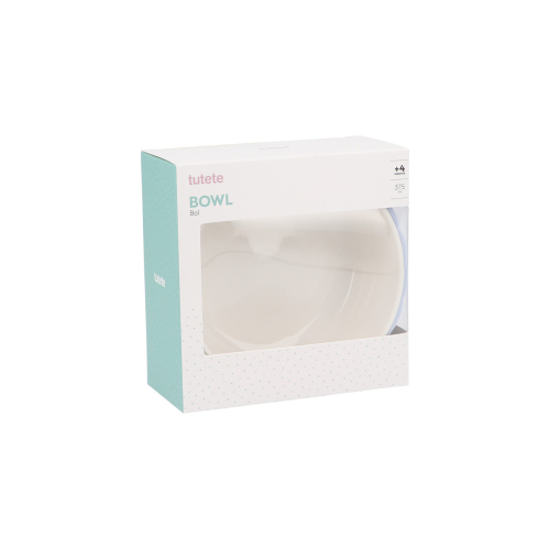 Ciotola in Ceramica con Protezione in Silicone Antiscivolo Powder Blue