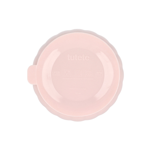 Ciotola in Ceramica con Protezione in Silicone Antiscivolo Nude Rose