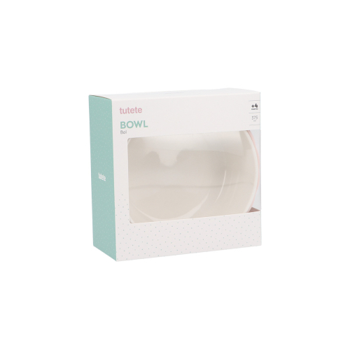 Ciotola in Ceramica con Protezione in Silicone Antiscivolo Nude Rose
