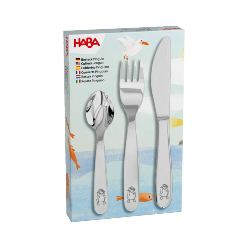 Set posate HABA Pinguino