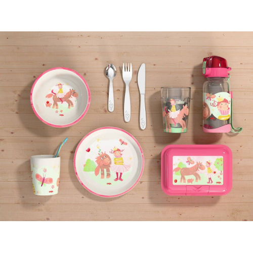 Set posate HABA Principessa e cavallo