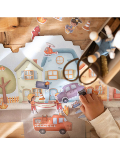 Libro con adesivi riutilizzabili – Jim & Friends 2