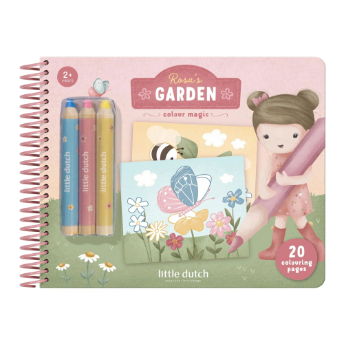Libro da colorare magico – Rosa & Friends