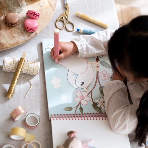 Libro da colorare magico – Rosa & Friends