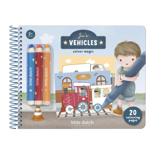 Libro da colorare magico – Jim & Friends