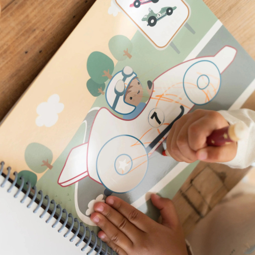 Libro da colorare magico – Jim & Friends