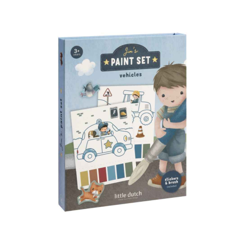 Set pittura ad acqua – Veicoli di Jim