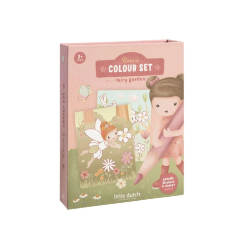 Set da colorare – Fairy Garden