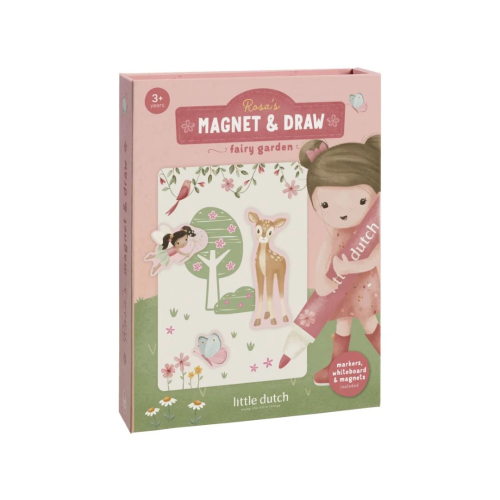 Libro magnetico delle attività – Fairy Garden