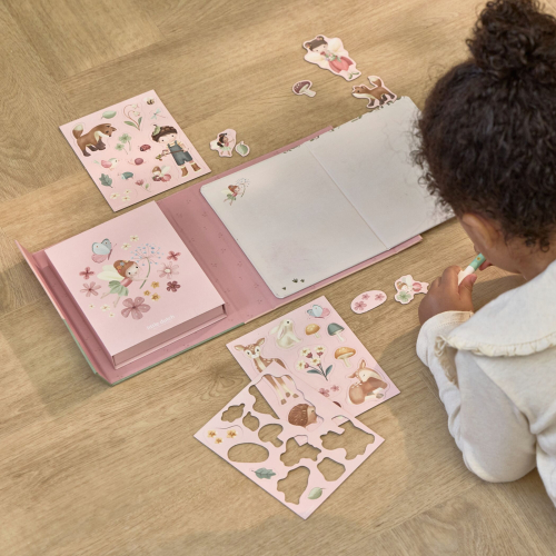 Libro magnetico delle attività – Fairy Garden