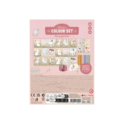 Set da colorare – Fairy Garden