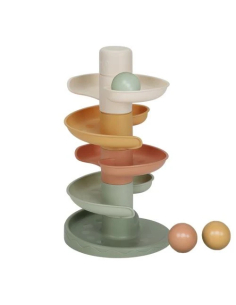 Torre a spirale con palline – Multicolore