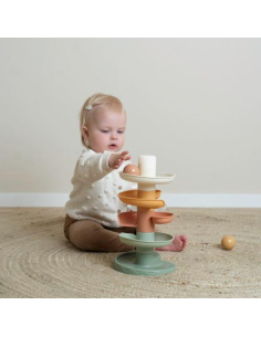 Torre a spirale con palline – Multicolore 2