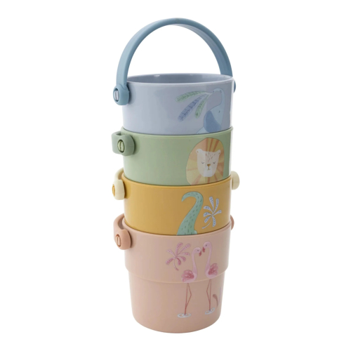 Set 4 bicchieri da bagno – Safari Friends