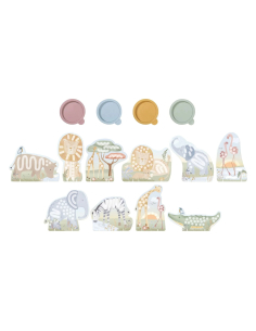 Set pittura con le dita – Safari Friends 2