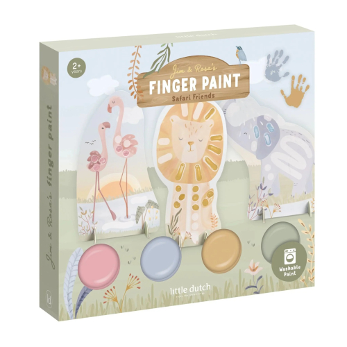 Set pittura con le dita – Safari Friends