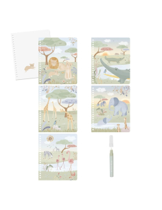 Libro magico ad acqua Jim – Safari Friends 2